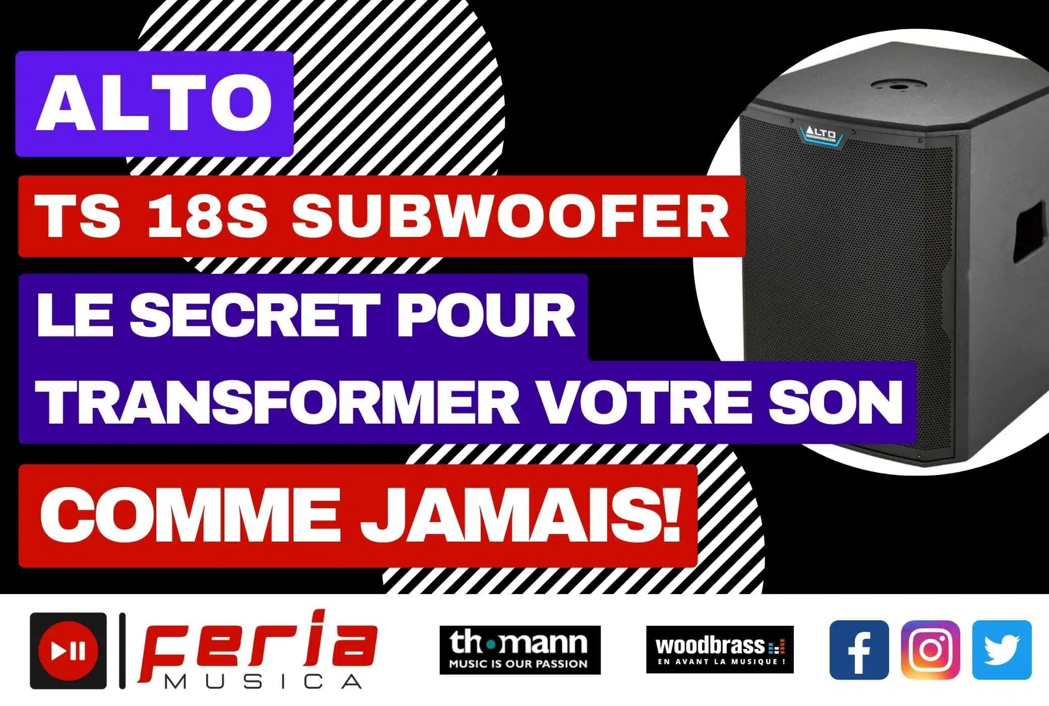 Le Alto TS 18S Subwoofer: Le Secret Pour Transformer Votre Son Comme Jamais!