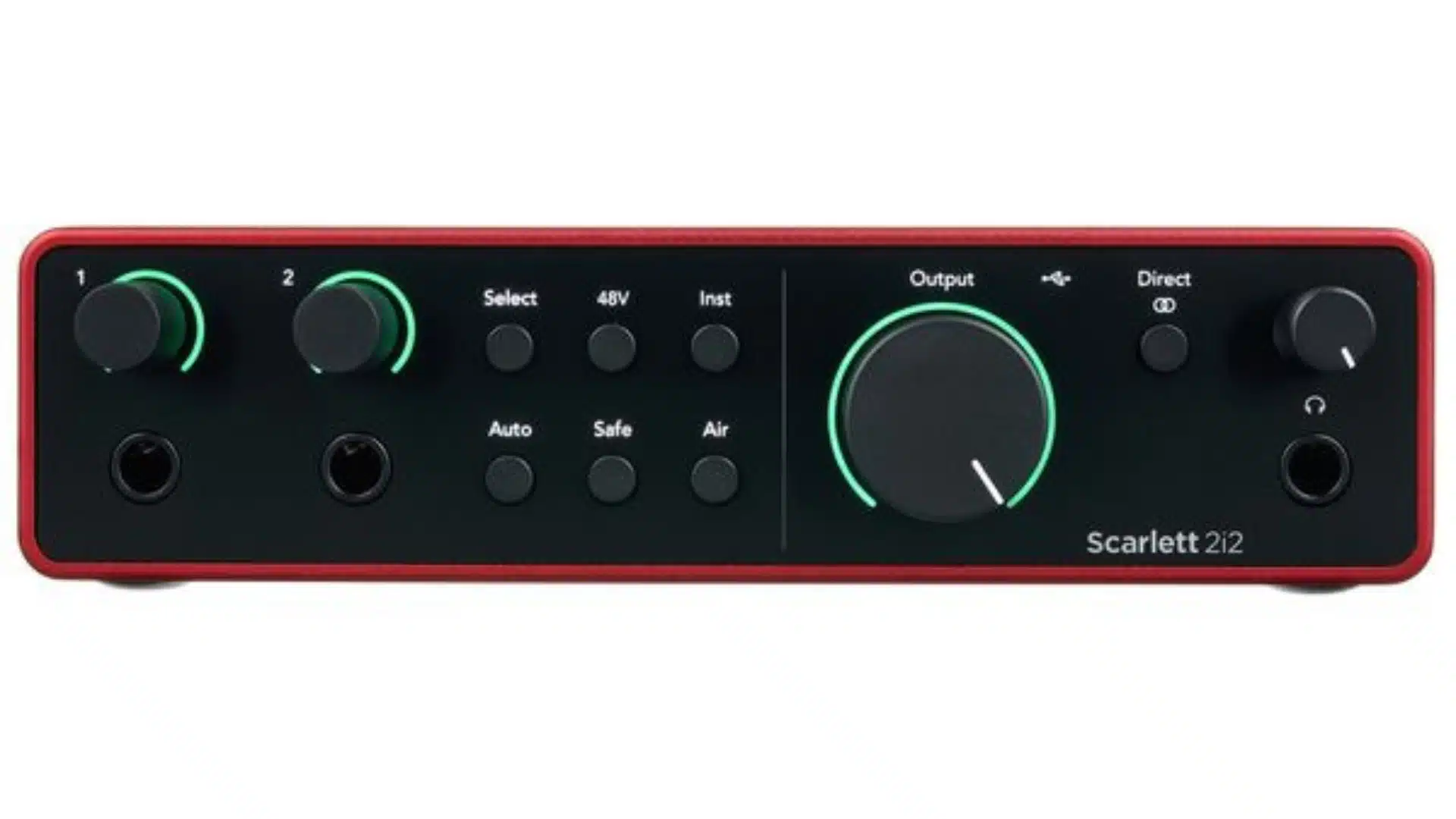 Focusrite Scarlett 2i2 4th Generation devant