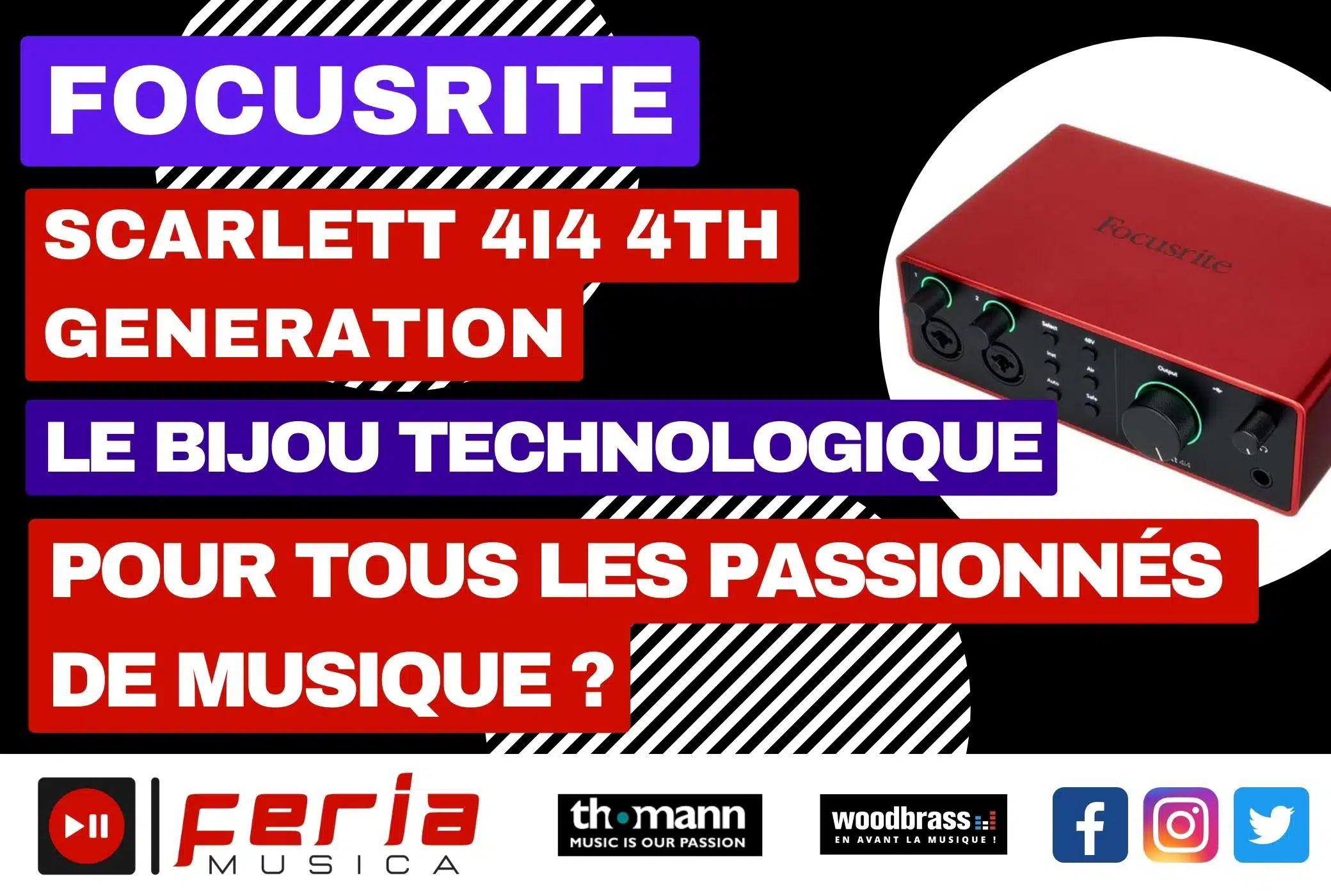 Le Focusrite Scarlett 4i4 4th Gen : Le bijou technologique pour tous les passionnés de musique ?