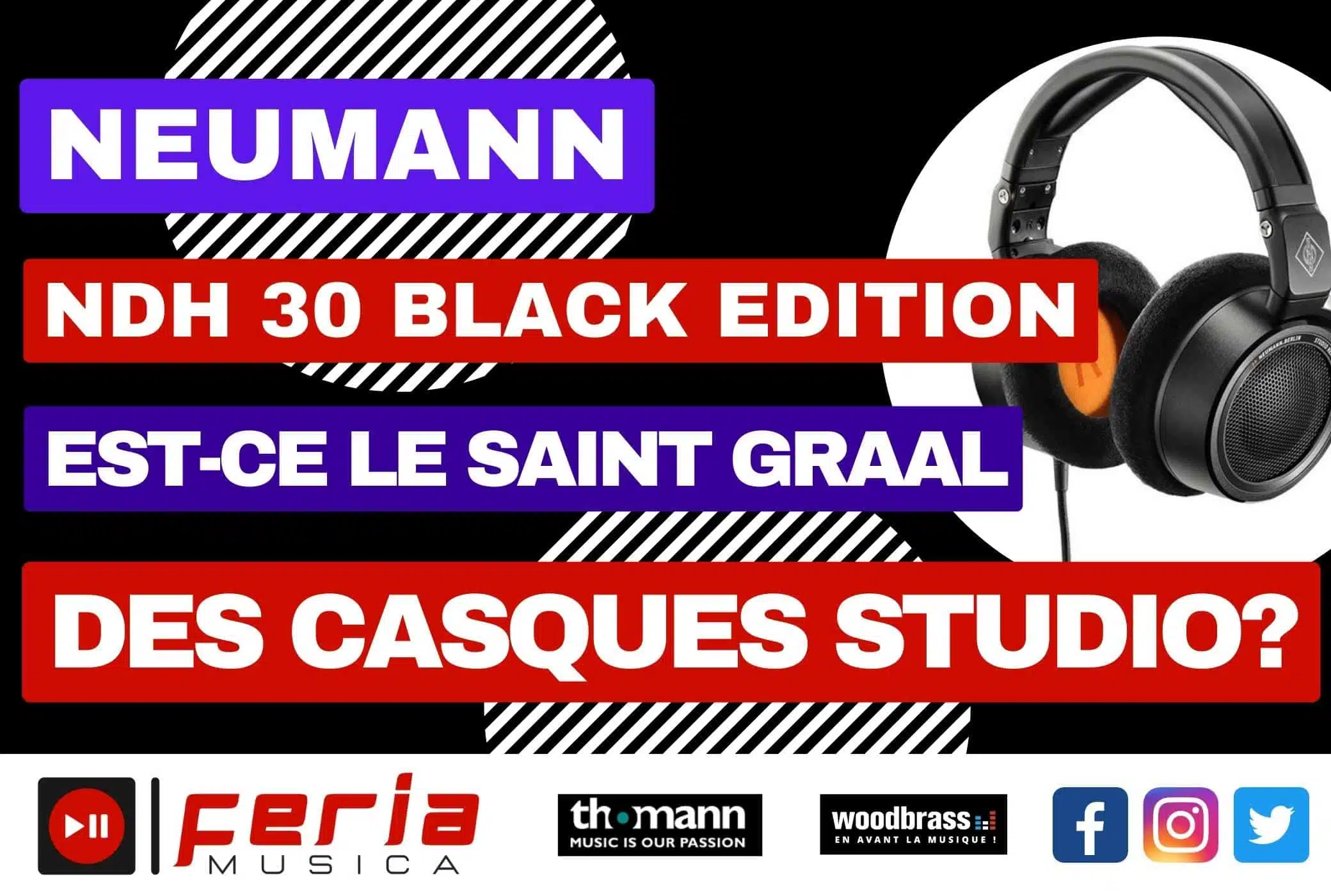 Le Neumann NDH 30 Black Edition: Est-ce le Saint Graal des Casques Studio?