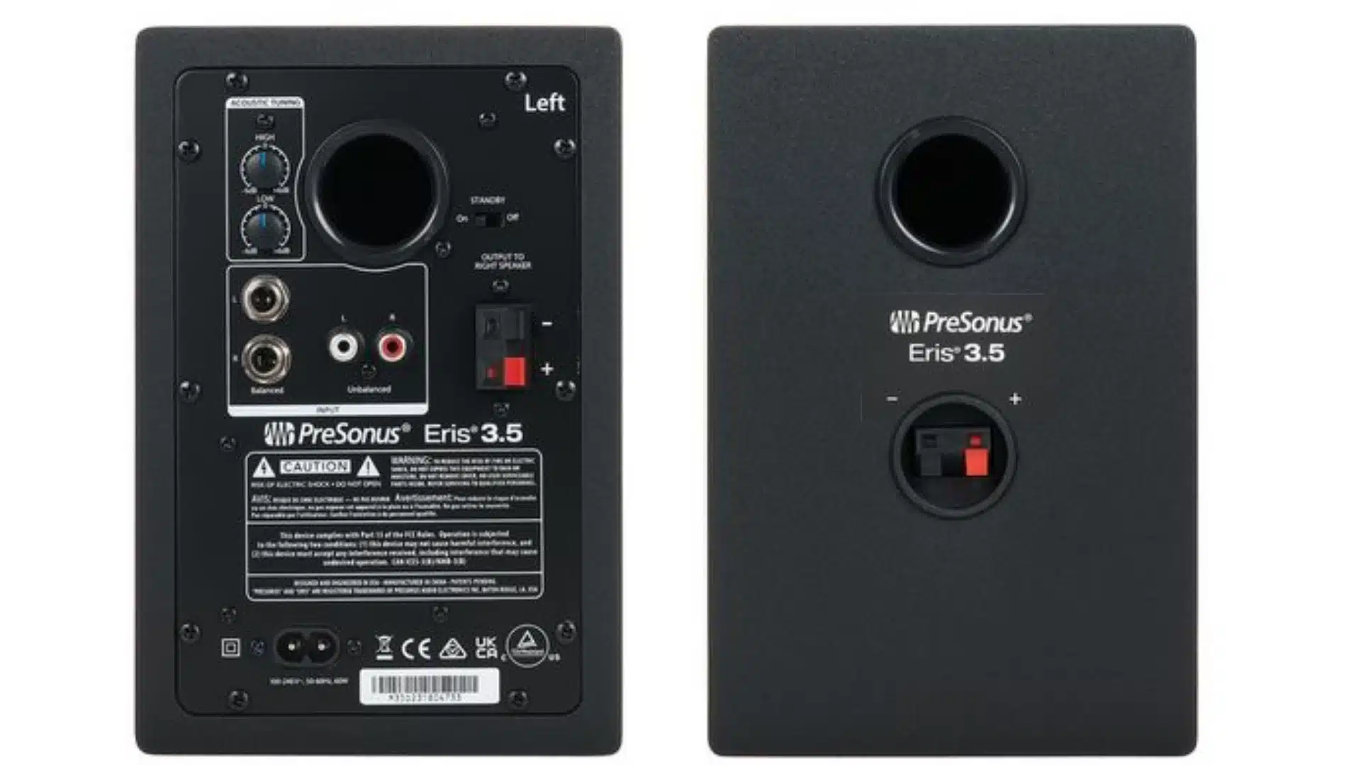 Presonus Eris 3.5 2nd Gen : La Révolution Sonore Pour Ton Studio Maison ! 2 Presonus Eris 3.5 2nd Gen dos
