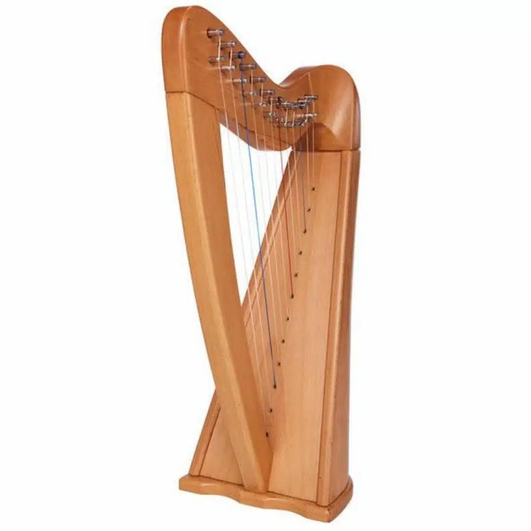 Las 7 mejores arpas pequeñas 10 Thomann Roundback Harp Beechwood 12