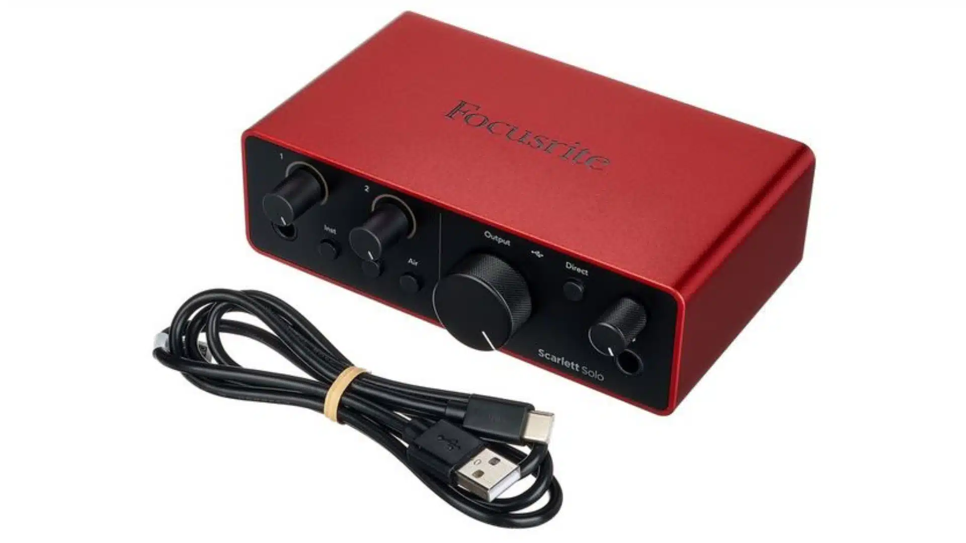 Focusrite Scarlett Solo 4th Gen : La révolution musicale que vous attendiez ! 4 Focusrite Scarlett Solo 4th Gen accessoire