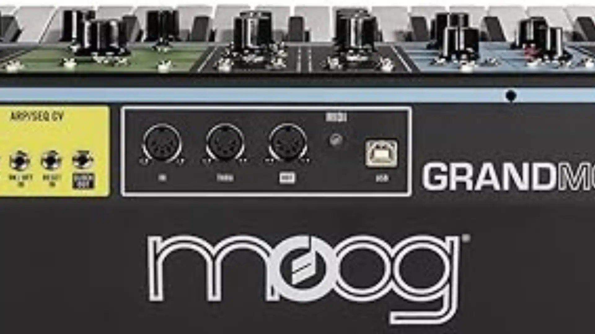 Moog Grandmother 7 MOOG Grandmother vue de derriere