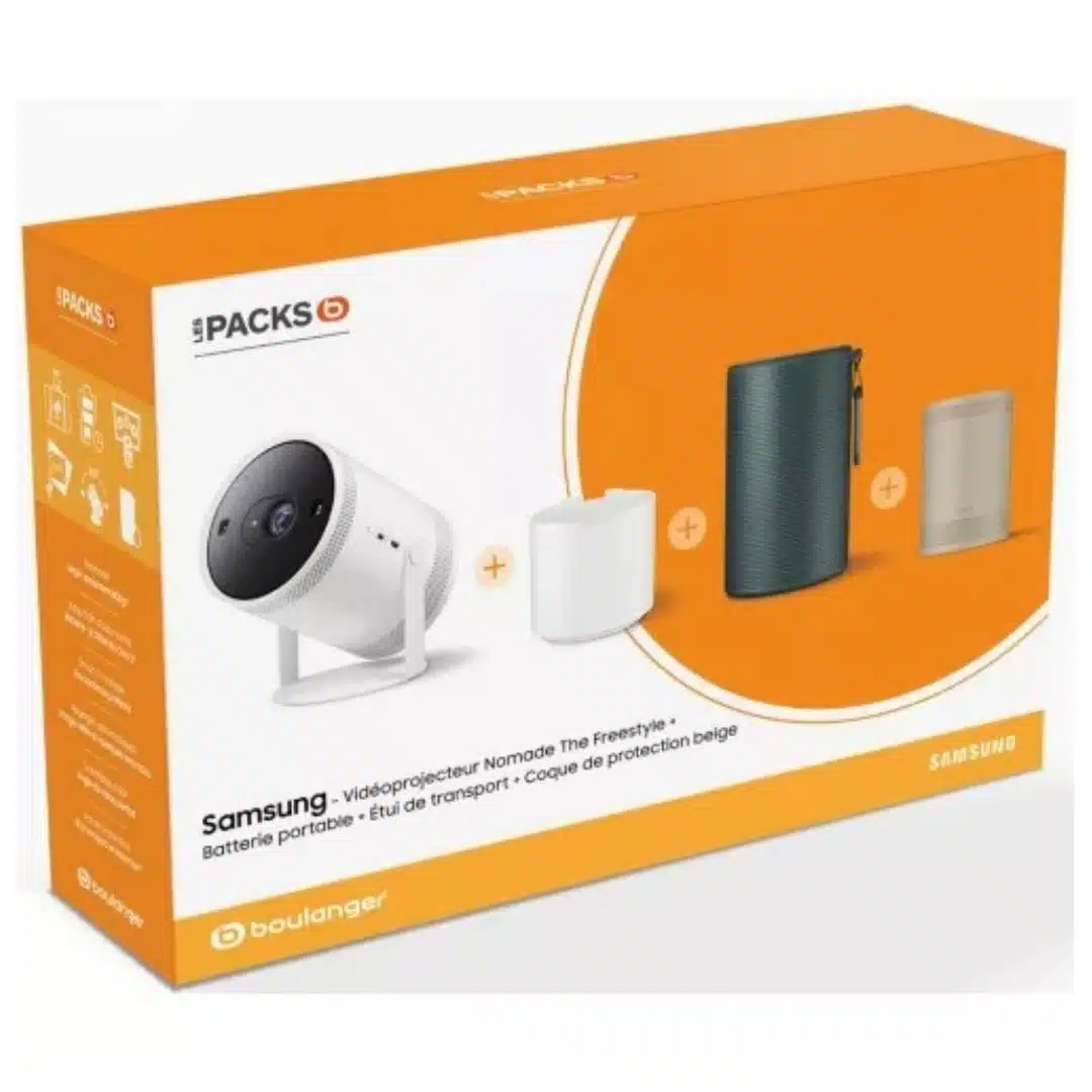 Les 9 Meilleurs vidéoprojecteurs 9 Mini vidéoprojecteur Samsung The Freestyle SP-LSP3 +