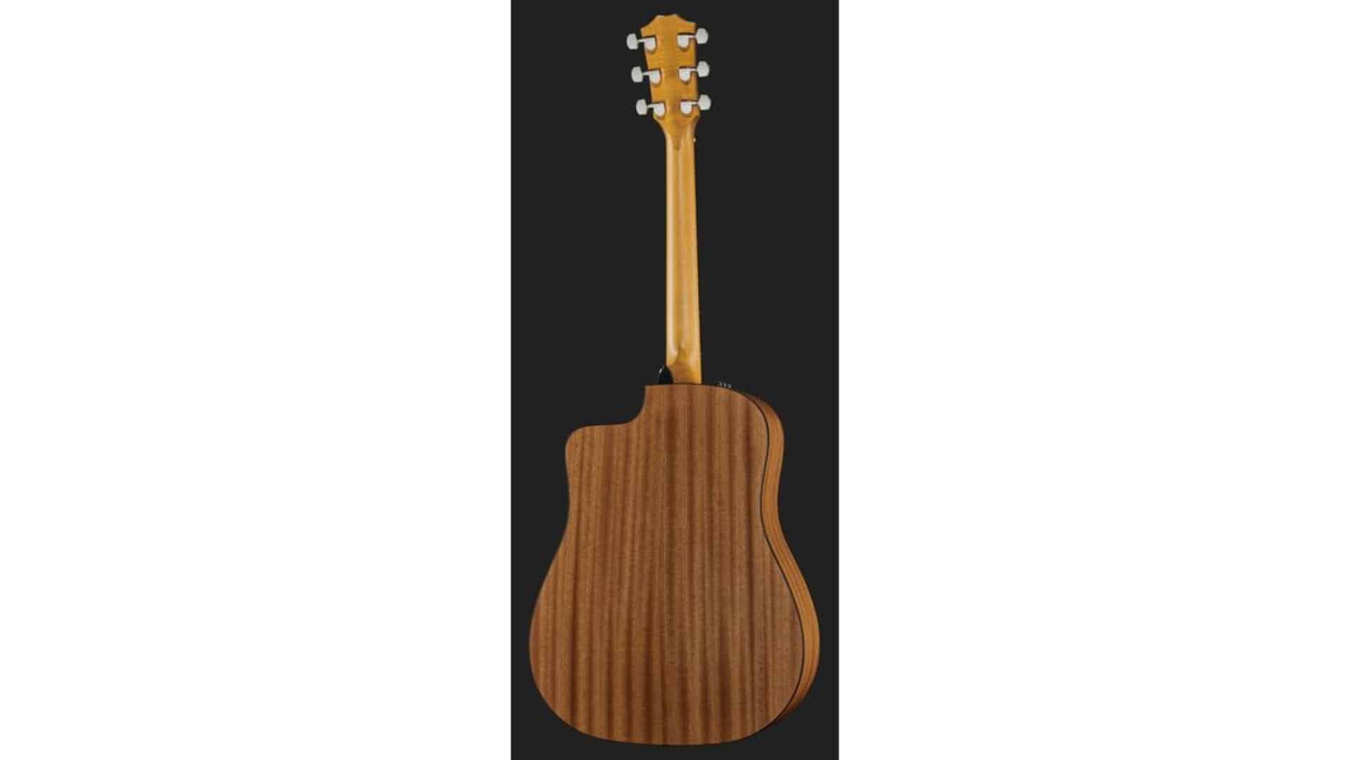 Découvrez le Taylor 110ce-S Sapele: La guitare électro-acoustique qui défie toutes les attentes! 4 Taylor 110ce S Sapele dos
