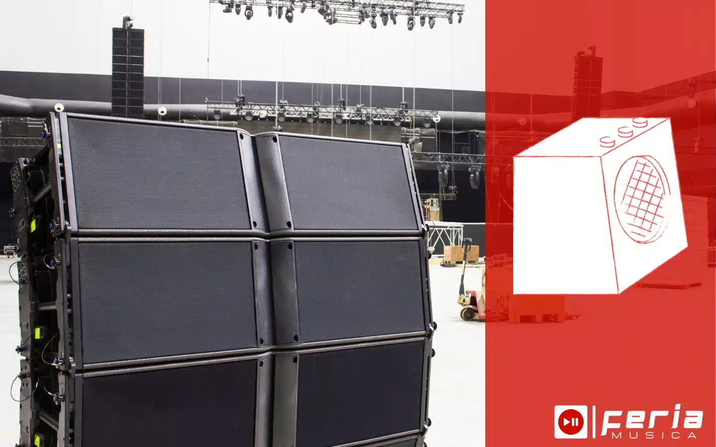 Ergonomía line arrays