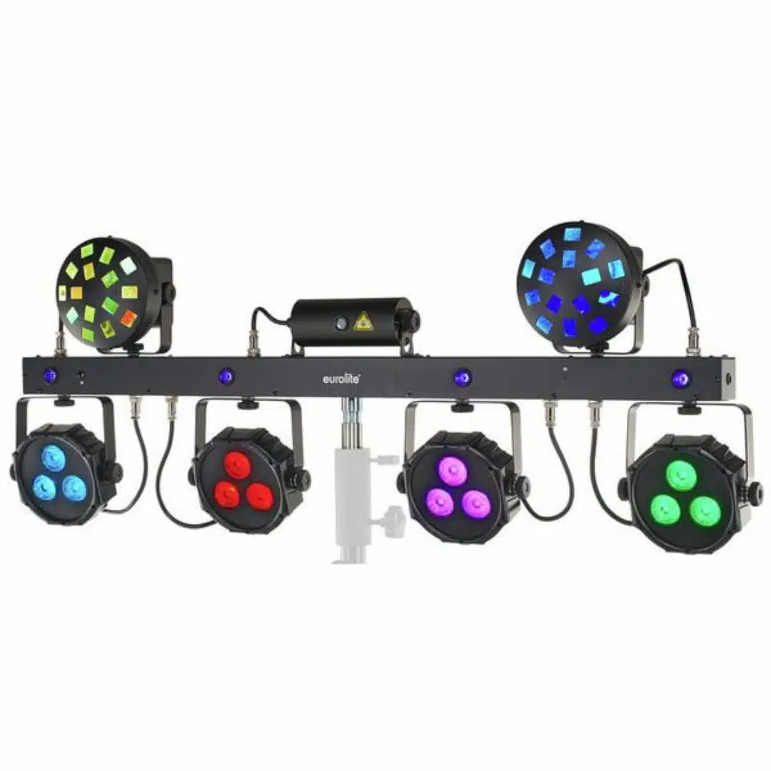 Las 10 Mejores Iluminaciones de Escenario 16 Eurolite LED KLS Laser Bar FX Light Set