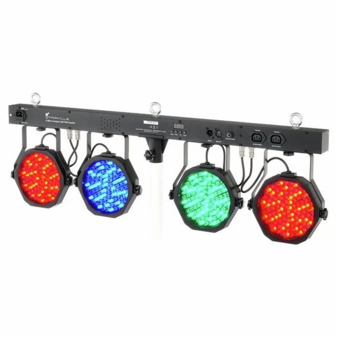 Las 10 Mejores Iluminaciones de Escenario 8 Stairville CLB2.4 Compact LED Par System