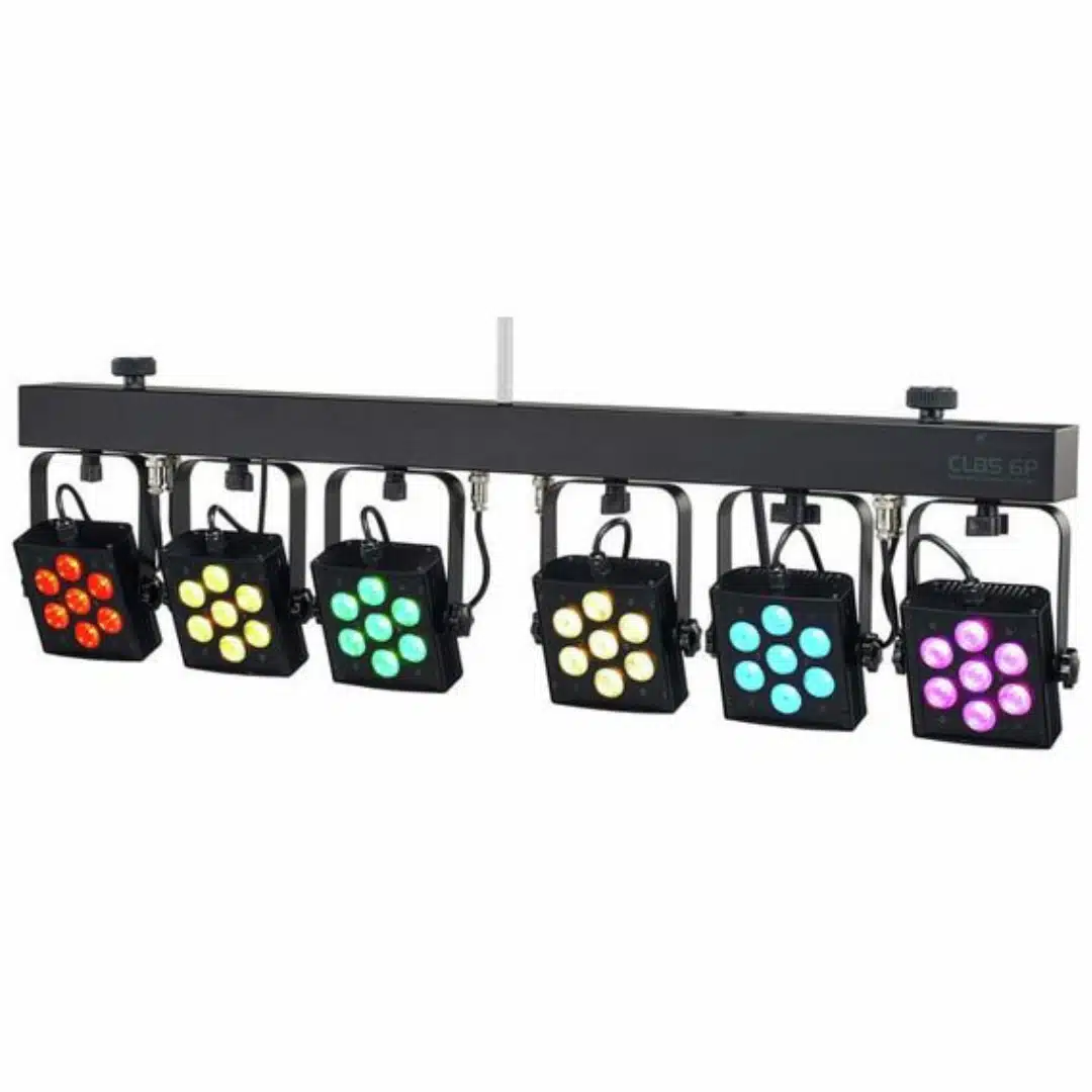 Las 10 Mejores Iluminaciones de Escenario 12 Stairville CLB5 6P RGB WW Compact LED Bar