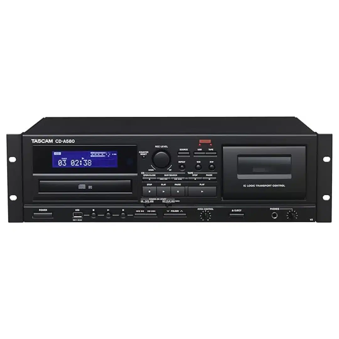 Las 3 Mejores Pletinas de Cassette 9 Tascam ‎CD-A580 v2
