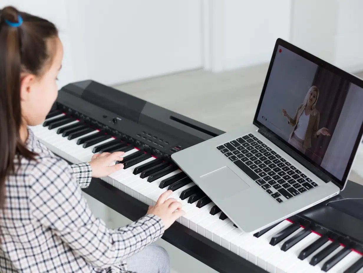 cours de piano en ligne sont adaptés pour tous les niveaux
