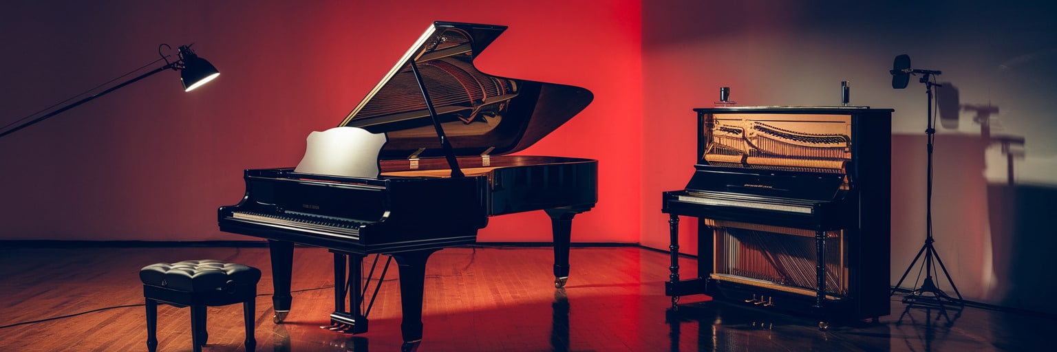Différences entre un piano à queue et un piano droit 1 Illustration musicale – Qualité et nuances sonores