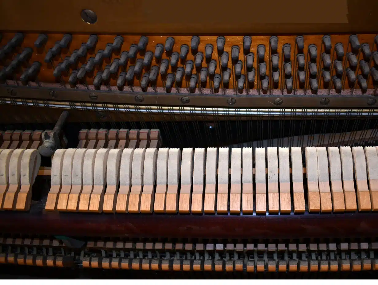 secrets de la mécanique du piano