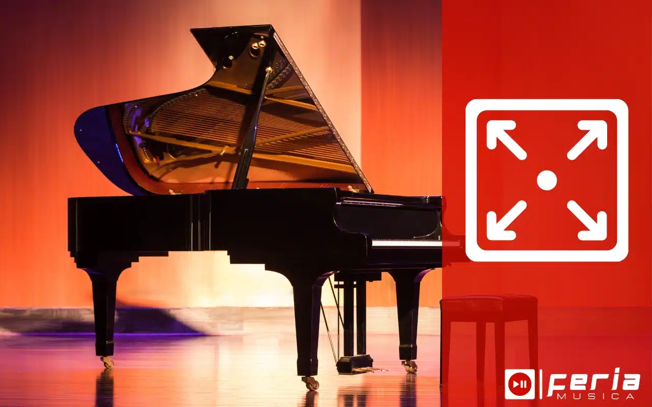 Tamaño piano Yamaha