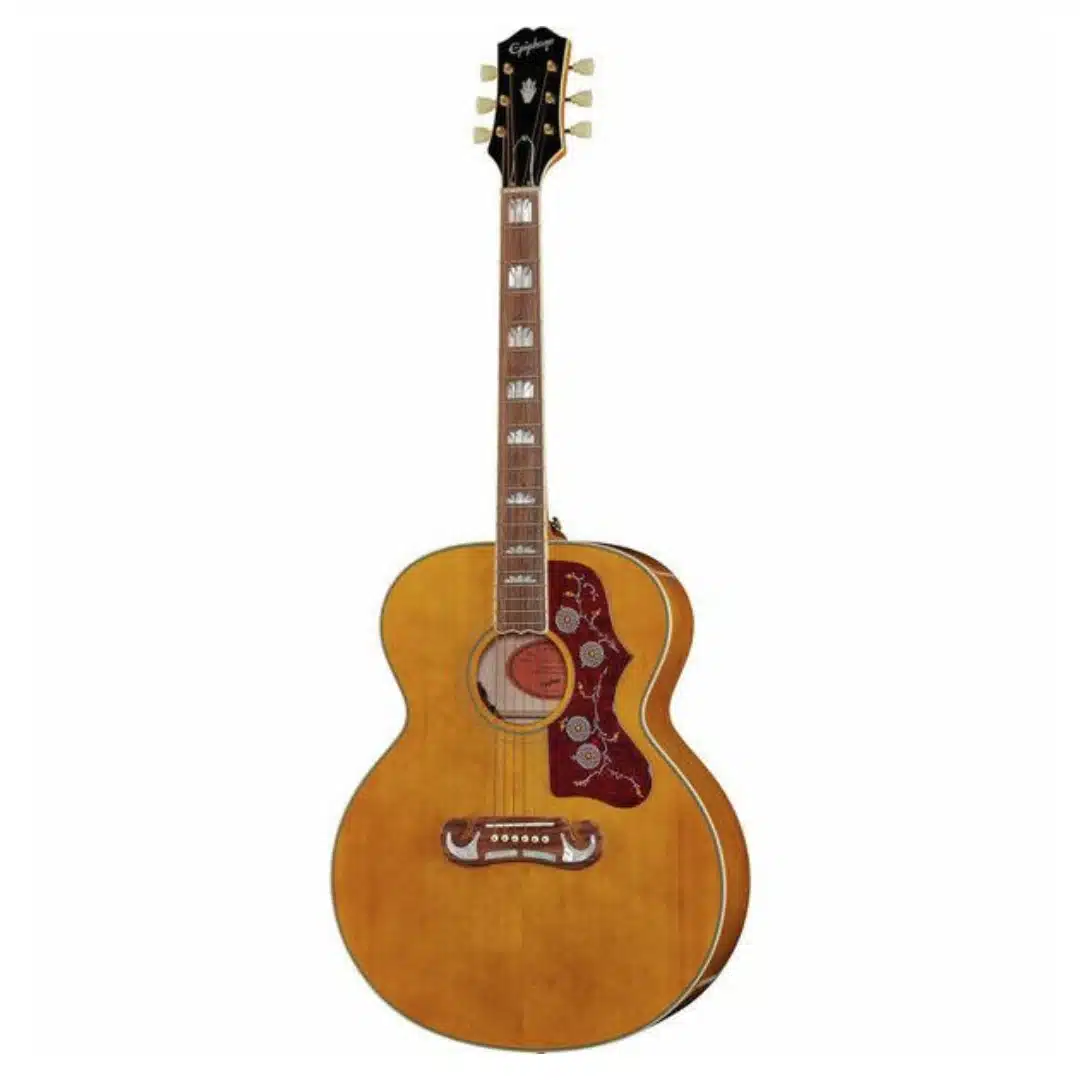 Las 10 Mejores Guitarras Jumbo 17 Epiphone J-200 AANG