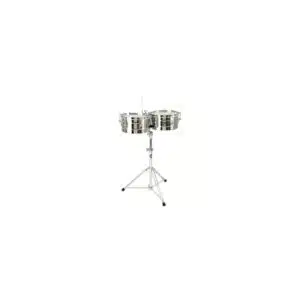 Latin Percussion LP255-S Timbales Tito Puente Signature 12" + 13" Acier
