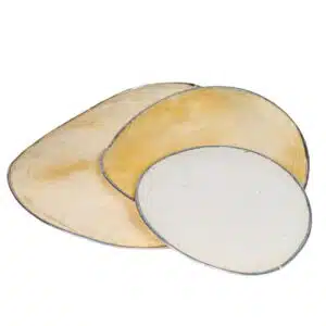 Fuzeau Tambourin 25 CM Peau Naturelle
