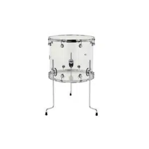 DW Drum Workshop Tom Basse 18X16 Design Acrylique Clear