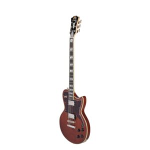 D'Angelico Deluxe Atlantic Baritone Satin Walnut