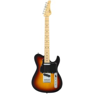 FGN Boundary BST-R/3TS - Guitare électrique - 3 Tone Sunburst - avec housse
