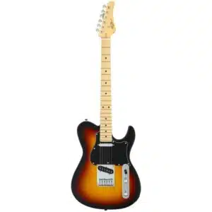 FGN Boundary BST-R/3TS - Guitare électrique - 3 Tone Sunburst - avec housse
