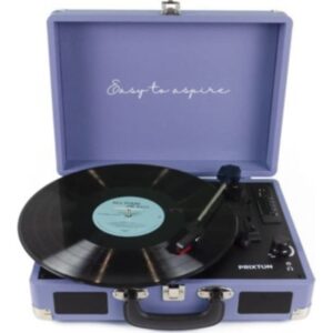 Platine vinyle PRIXTON VC400 avec Bluetooth (Gris)