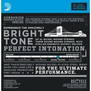 D'addario And Co EXL110-3D Nickel Wound Regular Light 10-46 Pack de 3