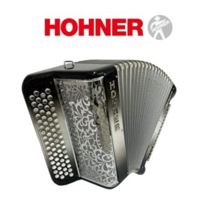 Hohner Fun Musette 96B Noir Tag Gris