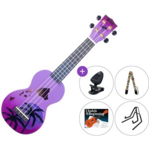 Mahalo Hawaii Purple Ukulele