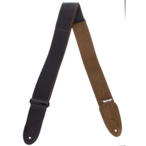 Levys Tri Glide 2" Leather Strap DBR