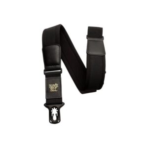 Ernie Ball E-Guitar Strap Leather BK