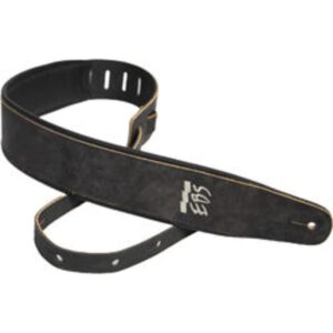 EBS Sangle Cuir Smooth Black Mat