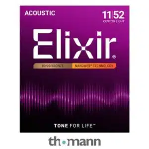 Elixir Nanoweb Custom Light Acoustic