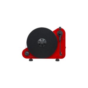 Platine vinyle PRO-JECT VERTICAL TURNTABLE E OM5 DROITIER ROUGE