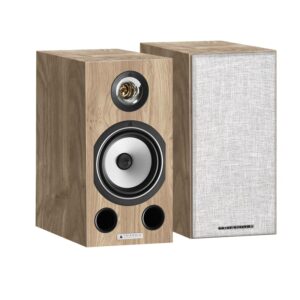 Enceinte bibliothèque TRIANGLE COMETE EZ Chataigner x2