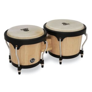 Latin Percussion Bongos Aspire 6" 3/4 & 8" Naturel Dore