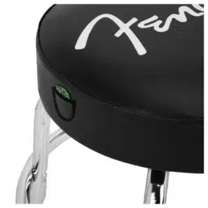 Fender Spaghetti Logo Pick Pouch Barstool Black-chrome 30"