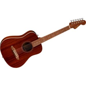 Fender California Standard Redondo Mini with Bag Sapele Top Natural Sapele