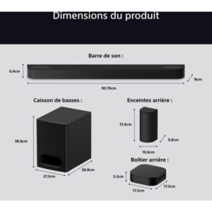 Barre de son SONY Theatre System 6