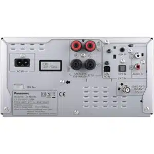 Panasonic SC-PMX92EG-S – microchaîne argent et enceintes trois voies