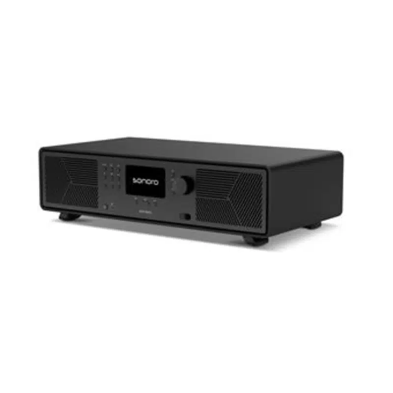 Chaîne HiFi SONORO AVATON Noir mat 7 Chaîne HiFi SONORO AVATON Noir mat – vue du produit