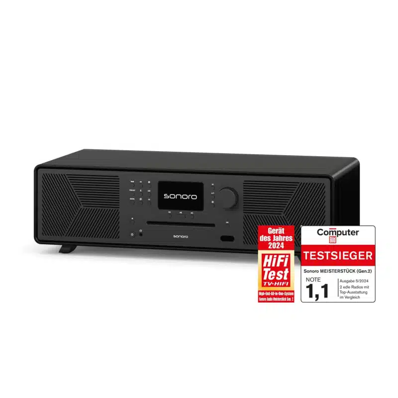 Chaîne HiFi SONORO MEISTERSTÜCK Grès mat (Gen.2) 6 Chaîne HiFi SONORO MEISTERSTÜCK Grès mat (Gen.2) – vue du produit