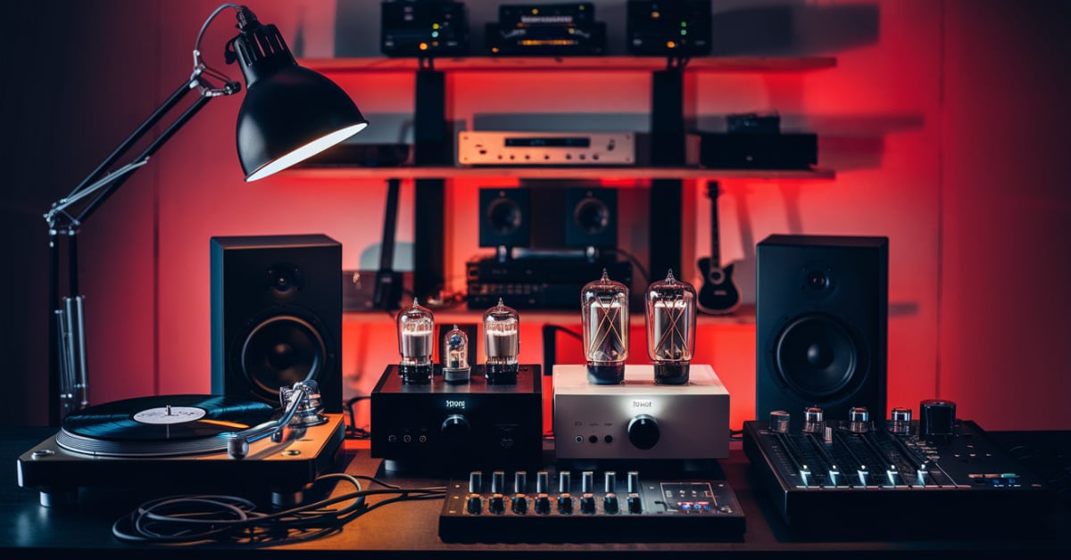 Illustration musicale – Préampli HiFi à tubes vs transistors : différences