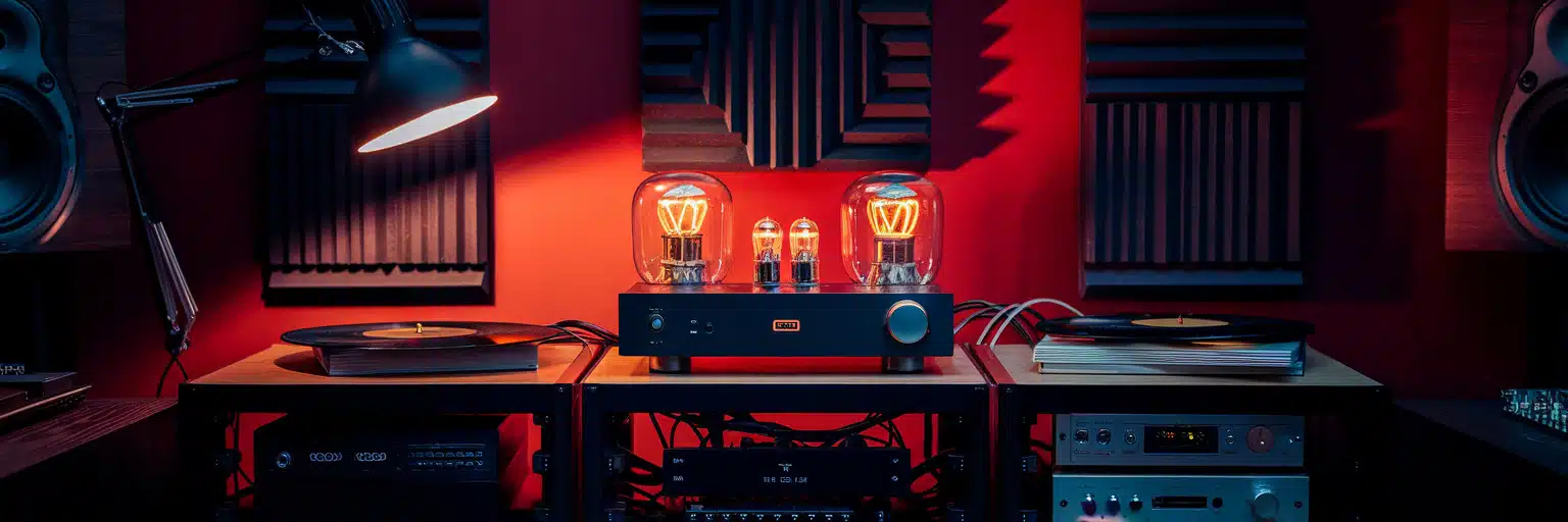 Préampli HiFi à tubes vs transistors : différences sonores et caractère musical 2 Illustration musicale – Les préamplis hybrides : le meilleur des deux