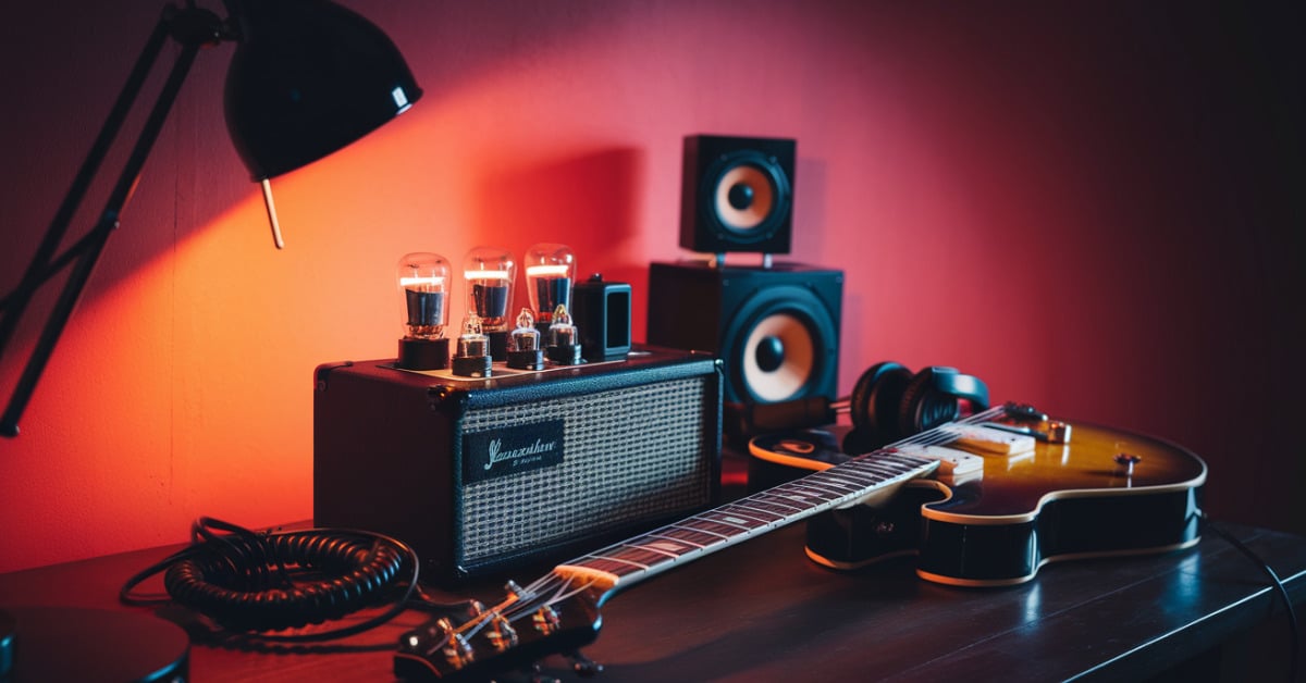 Home 97 Illustration musicale – Ampli à lampe 5W : pourquoi cette puissance