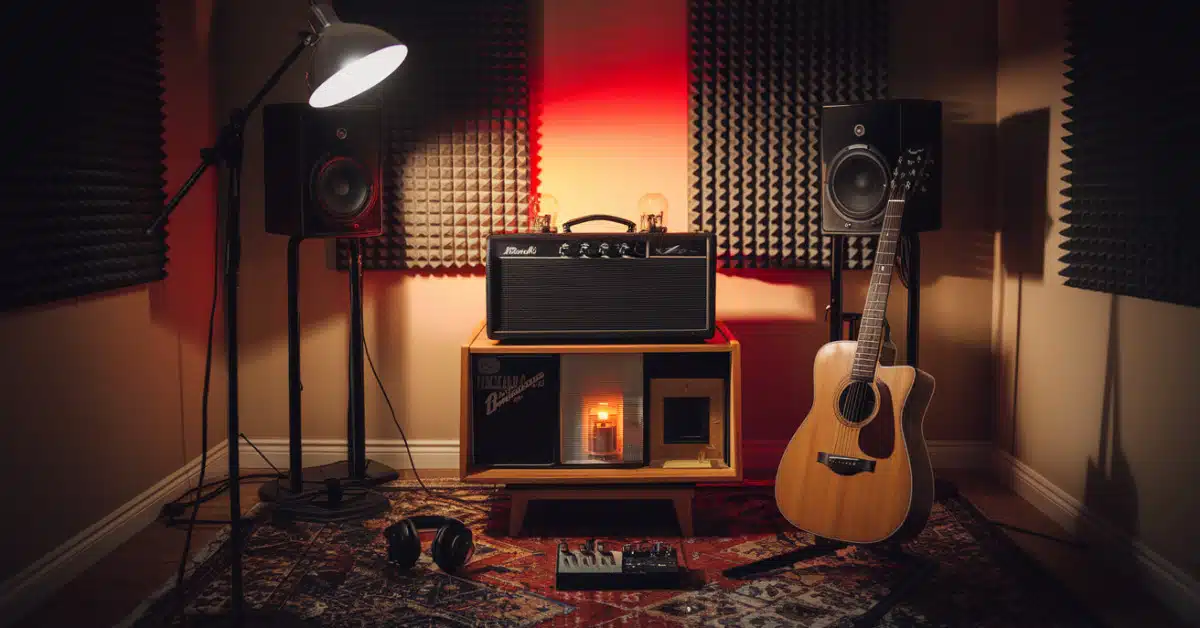 Home 97 Illustration musicale – Ampli à lampe en appartement : astuces pour