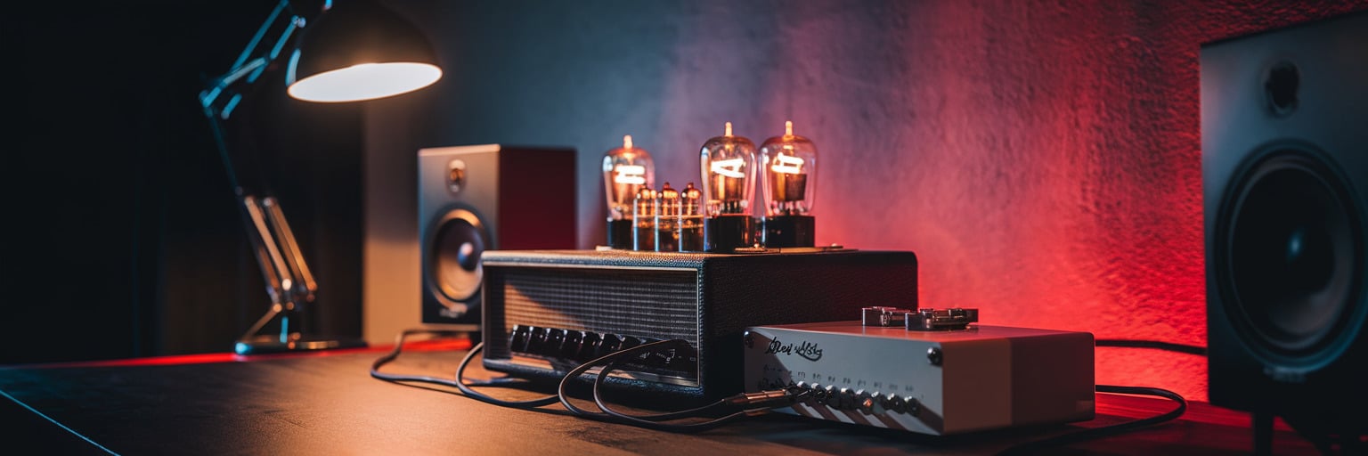 Ampli à lampe en appartement : astuces pour jouer à faible volume sans perdre le son 2 Illustration musicale – Solution 1 : l'atténuateur de puissance
