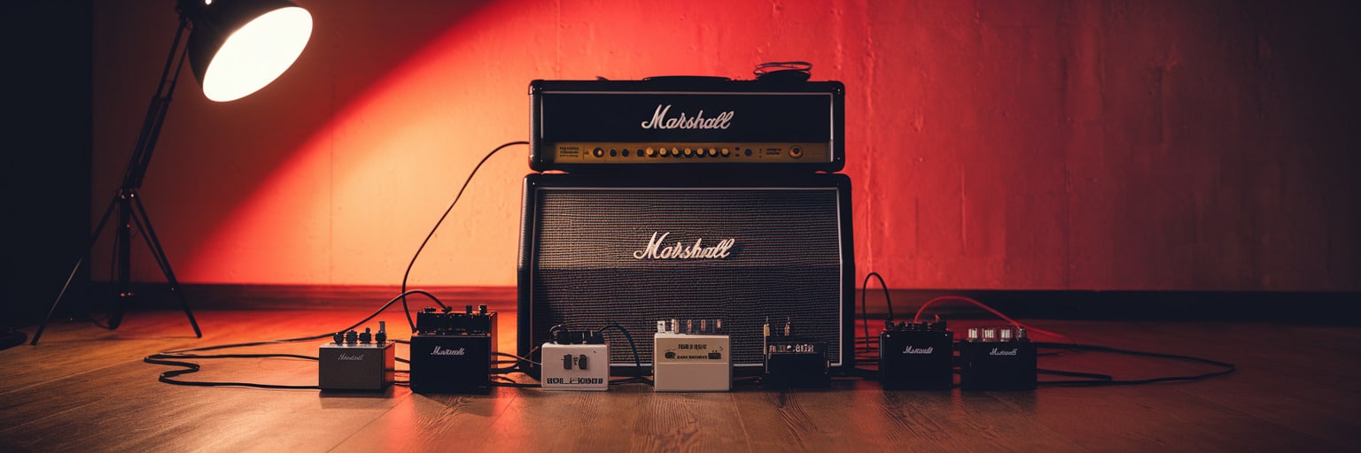 Pédales de boost et overdrive devant un Marshall : les meilleures associations 1 Illustration musicale – Le Tube Screamer : la référence absolue