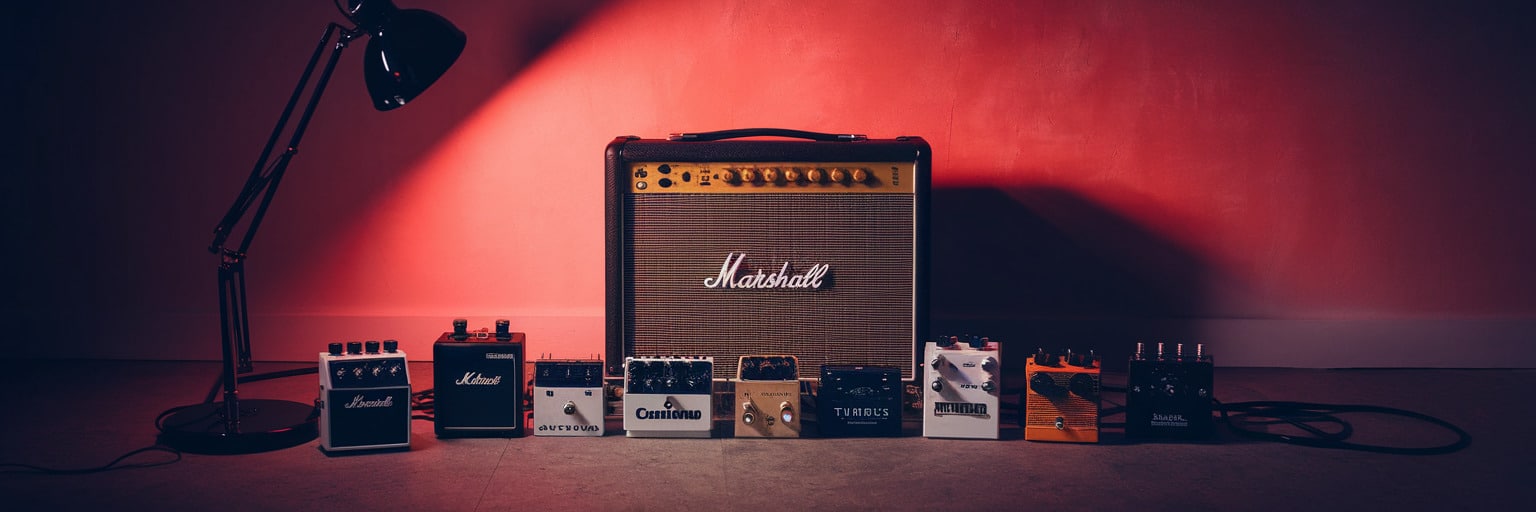 Pédales de boost et overdrive devant un Marshall : les meilleures associations 3 Illustration musicale – Le Klon Centaur (et ses clones) : le